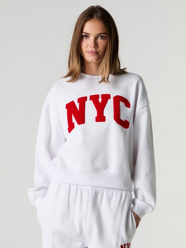 סווטשירט עם הדפס