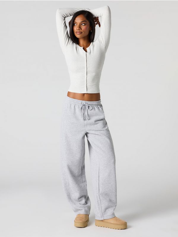 מכנסי פוטר רחבים