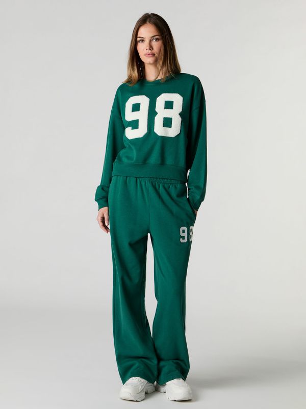 מכנסי פוטר WIDE LEG