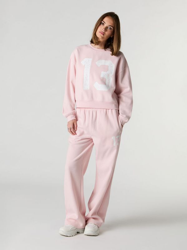 מכנסי פוטר WIDE LEG