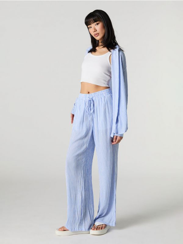 מכנסי Flowy ארוכים