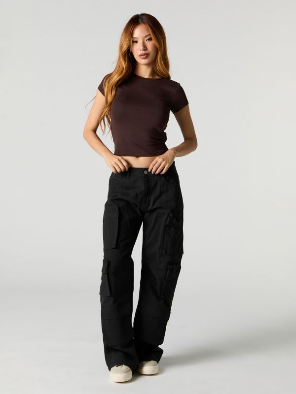 מכנסי CARGO - STRAIGHT