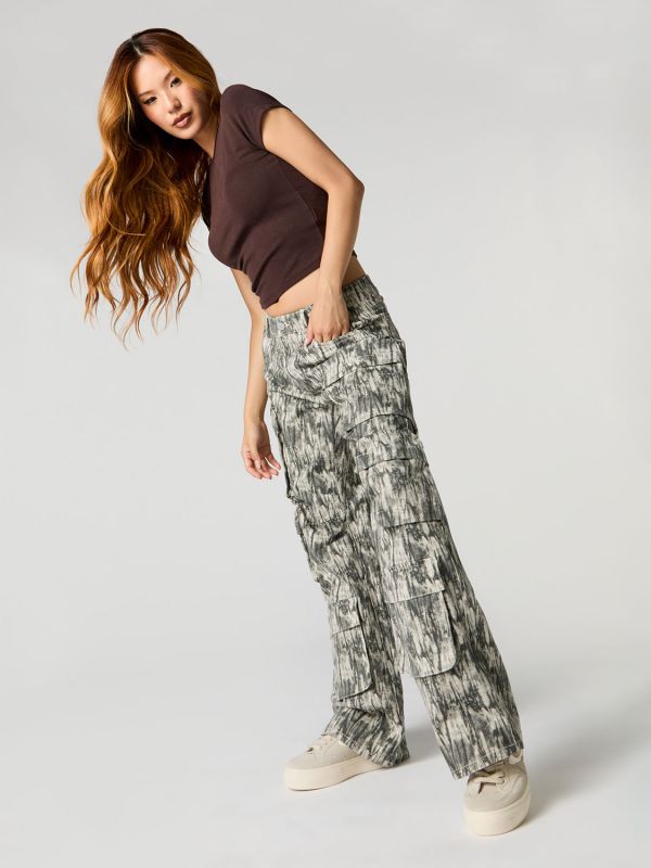 מכנסי CARGO - STRAIGHT