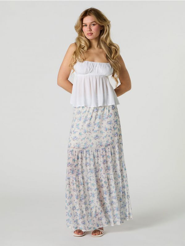 חצאית רשת MAXI  קומות