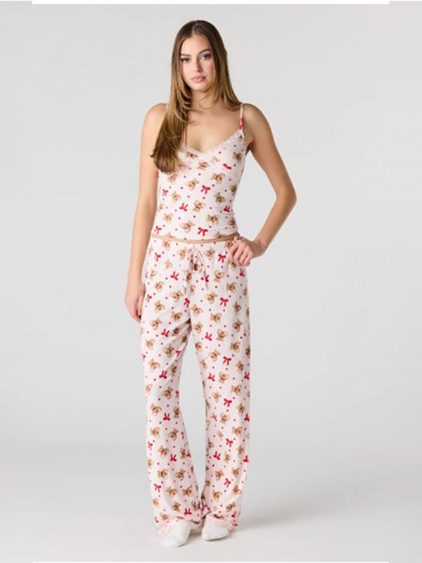 סט פיג’מת ריב