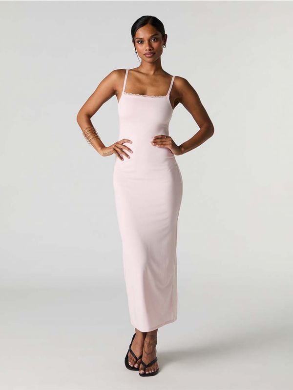 שמלת מקסי אלסטית