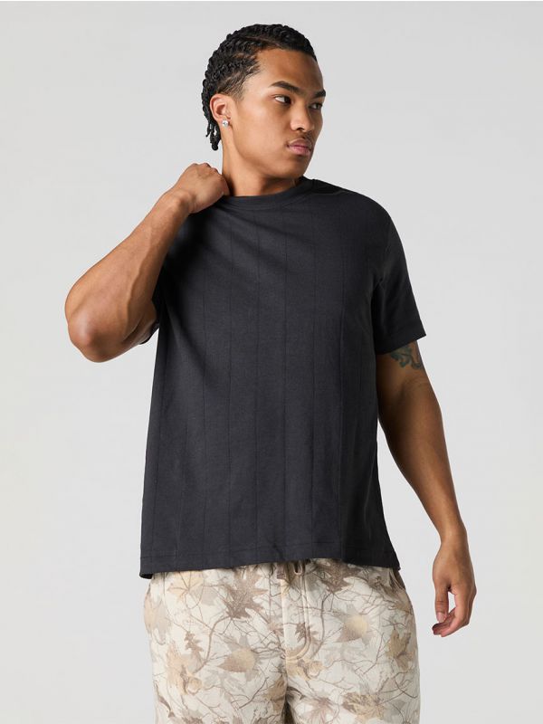 טי-שירט BOXY וורטיקלית