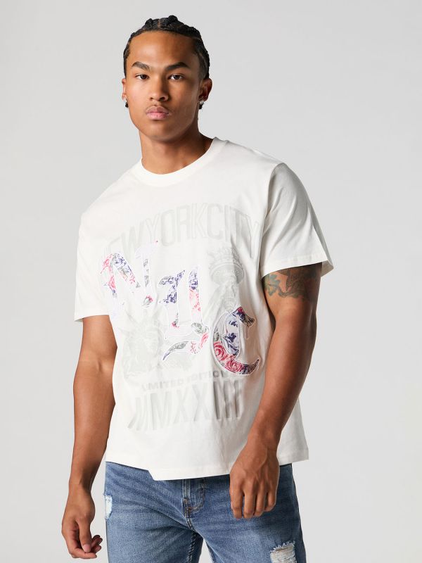 טי-שירט NYC רקומה