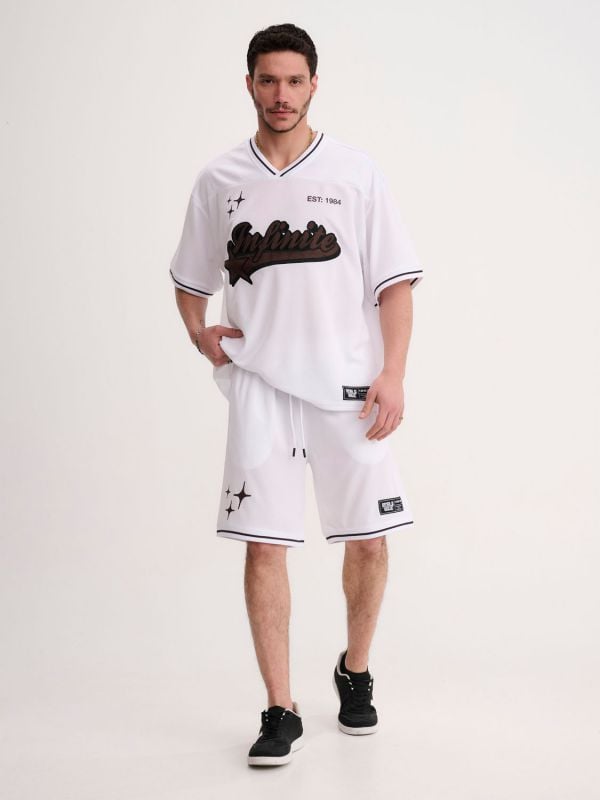 מכנסי רשת קצרים