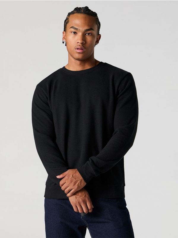 חולצת טקסטורה ארוכה