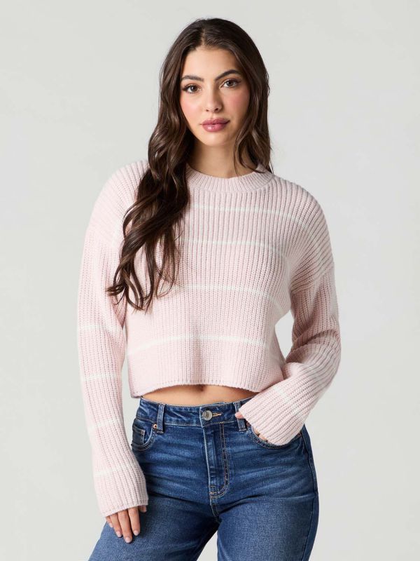 סוודר בוקסי פסים