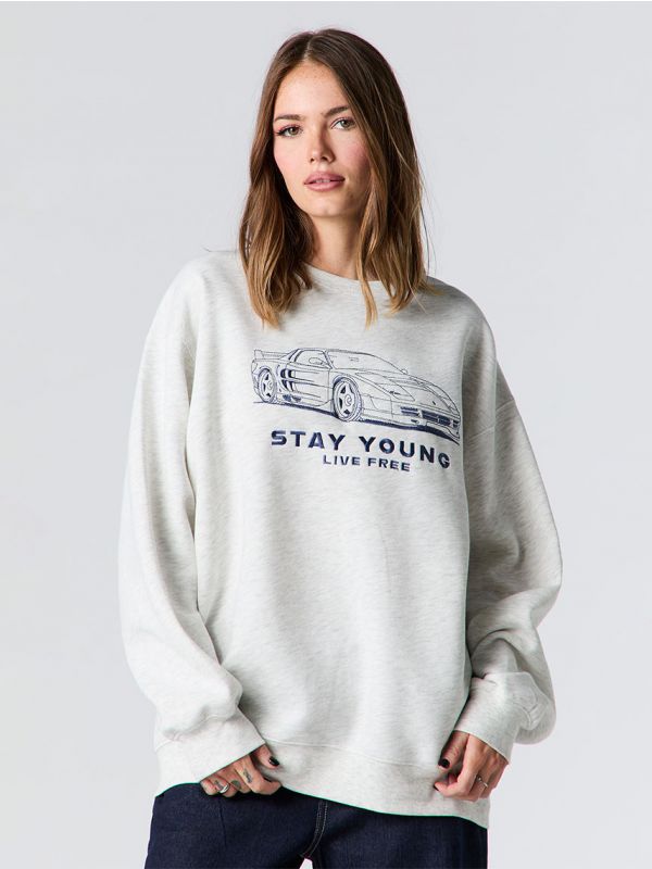 סווטישירט עם הדפס