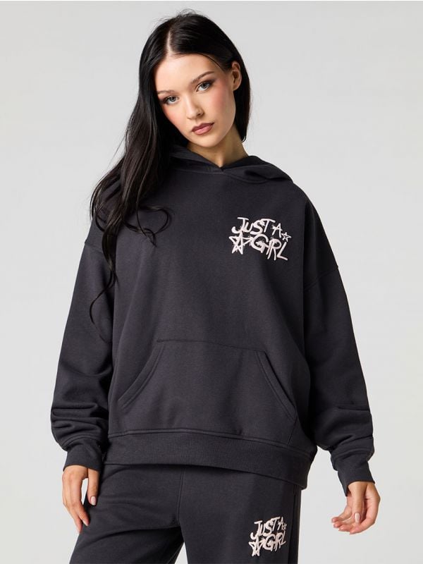 קפוצ’ון אוברסייז עם רקמה