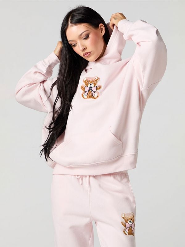 קפוצ’ון אוברסייז עם רקמה