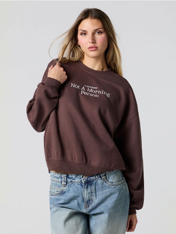 סווטשירט בוקסי CITY