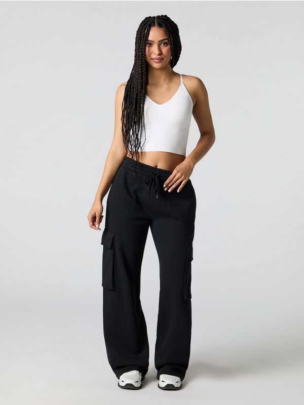 מכנסי פוטר WIDE LEG-CARGO