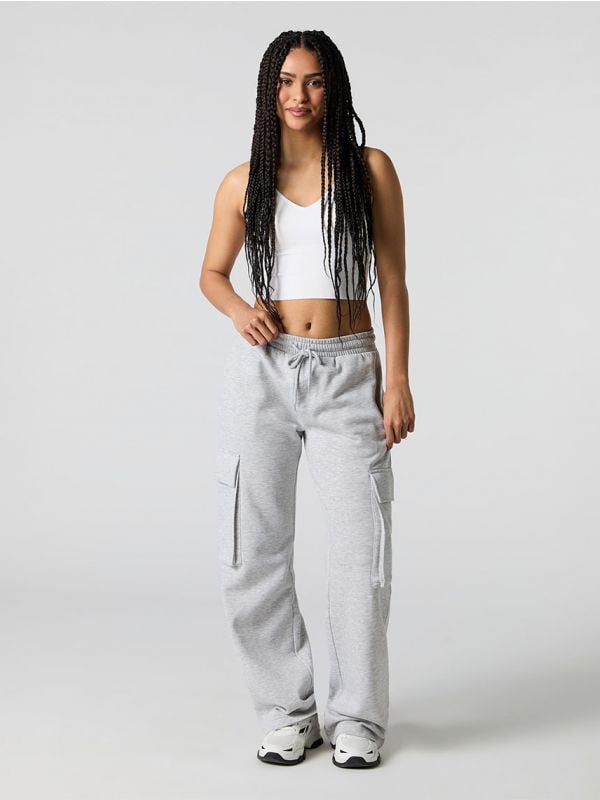 מכנסי פוטר WIDE LEG-CARGO