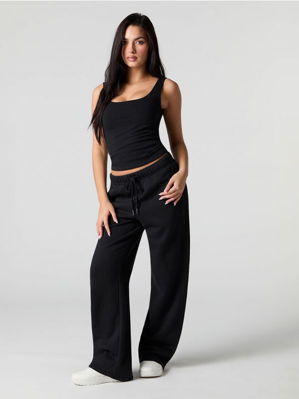 מכנסי פוטר WIDE-LEG