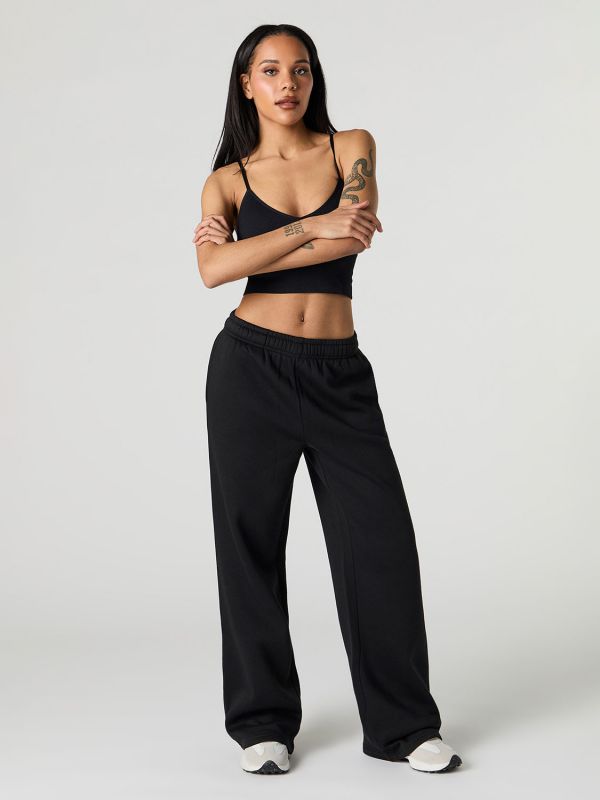 מכנסי פוטר WIDE LEG