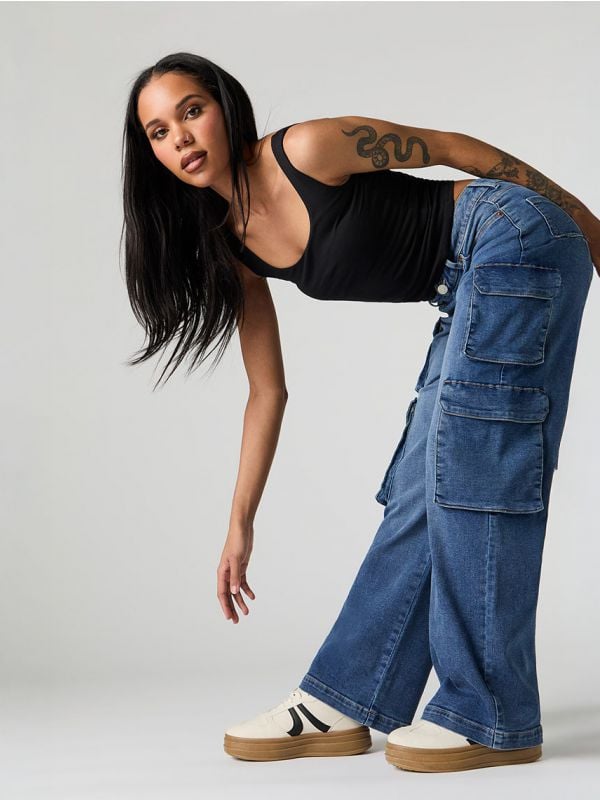 ג’ינס סטרץ’ BAGGY-CARGO