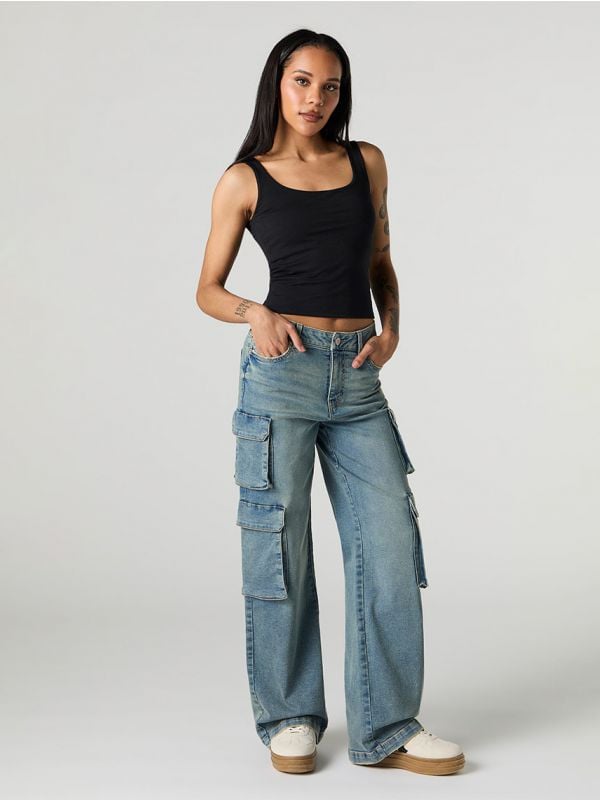 ג’ינס סטרץ’ BAGGY-CARGO