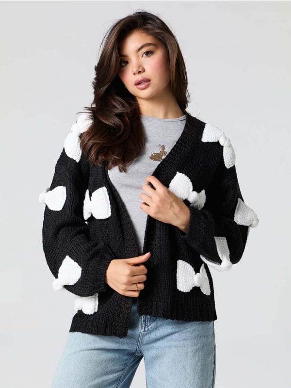 קרדיגן סרוג 3D