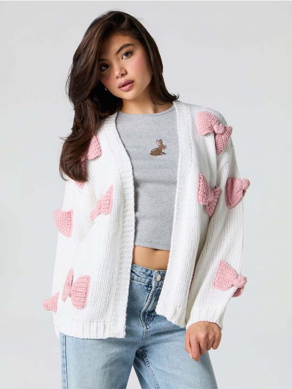 קרדיגן סרוג 3D