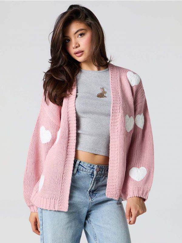 קרדיגן סרוג 3D