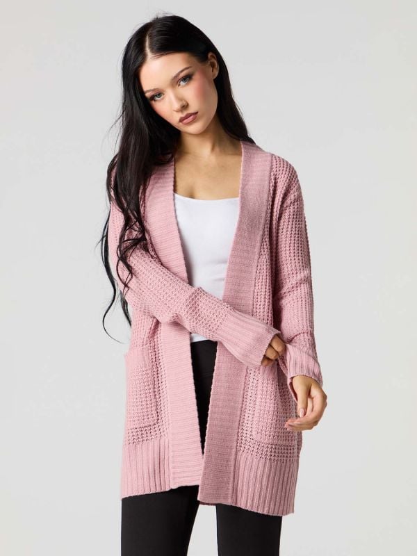 קרדיגן ופל סרוג