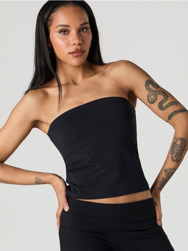 טופ סטרפלס עם קאפים