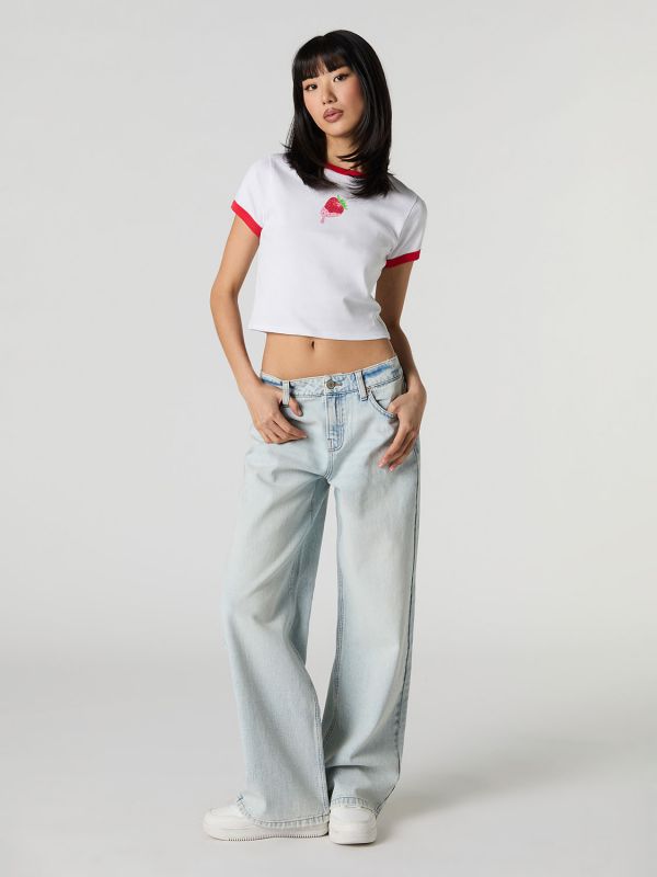 ג’ינס LOW RISE - SKATER