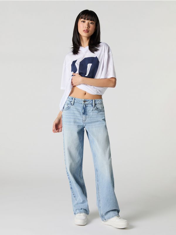 ג’ינס LOW RISE-BAGGY