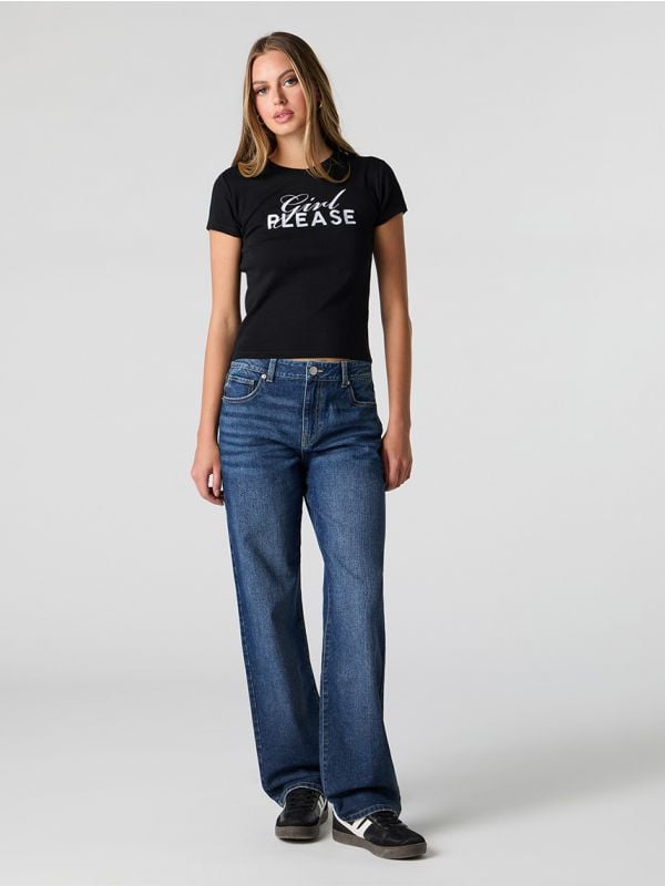 ג’ינס LOW RISE-STRAIGHT