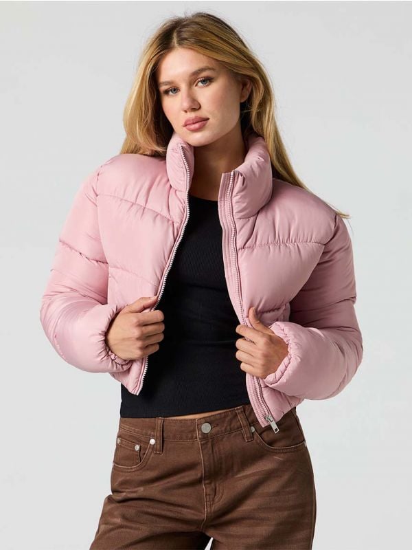 מעיל פוך קרופ