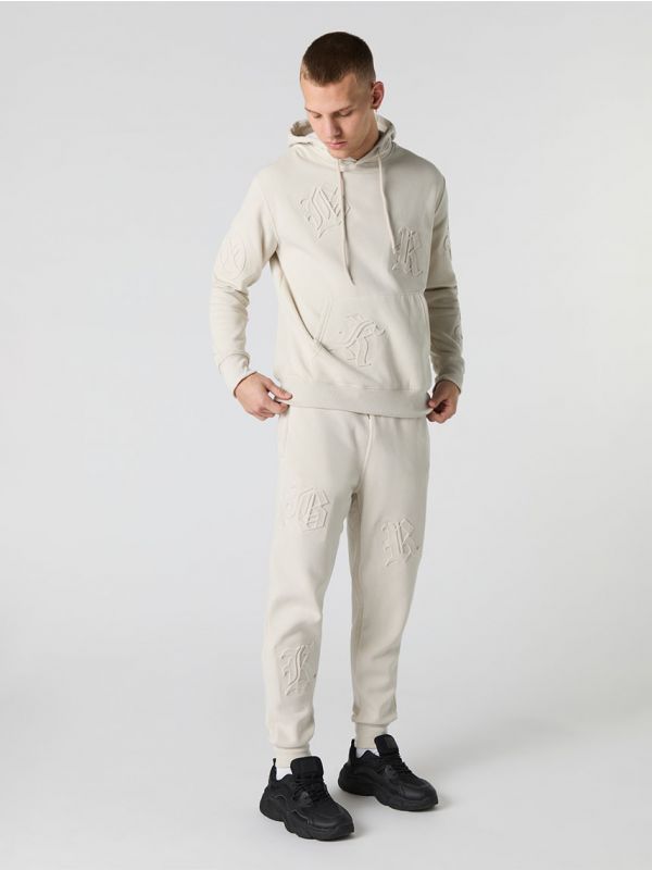 מכנסי פוטר עם רקמה