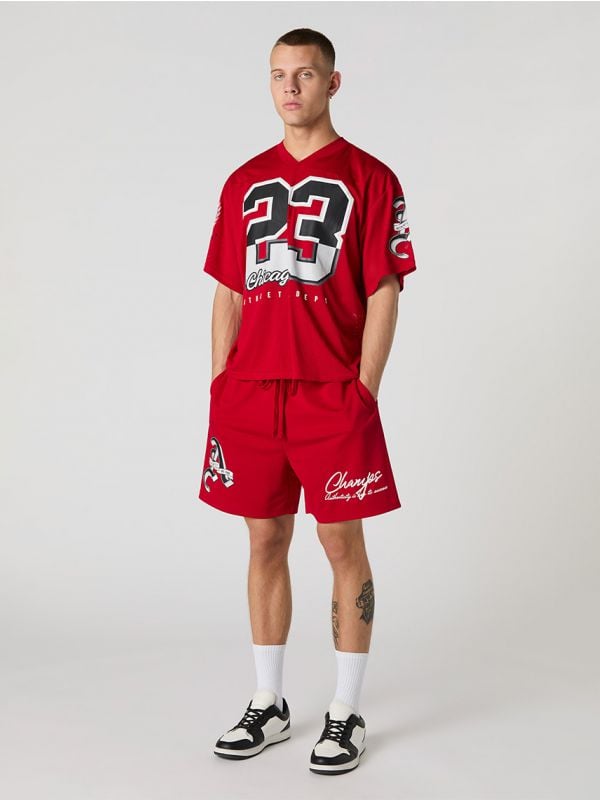 מכנסי רשת קצרים