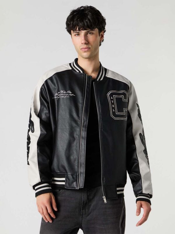 ג’קט בייקר עם רקמה