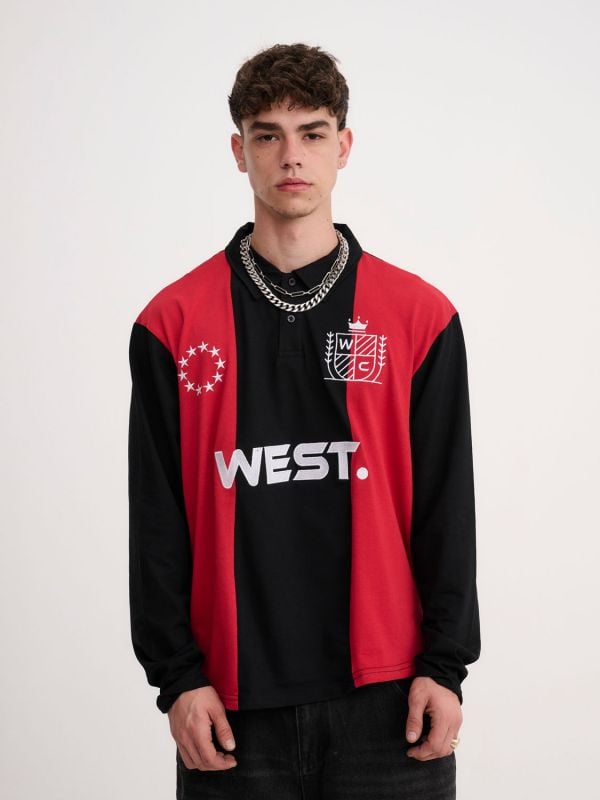 חולצת פולו ספורטיבית ארוכה