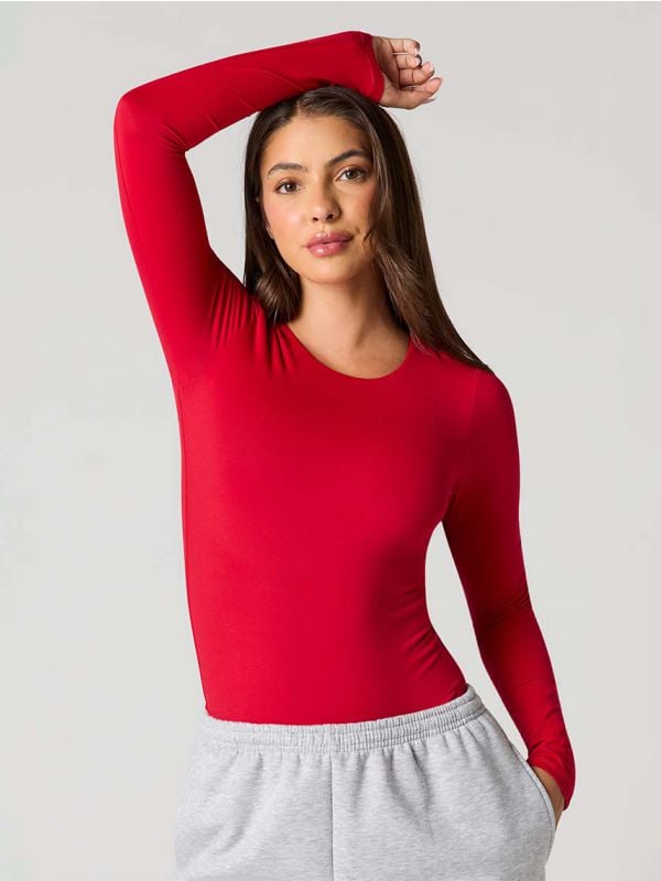 בגד גוף אלסטי ארוך