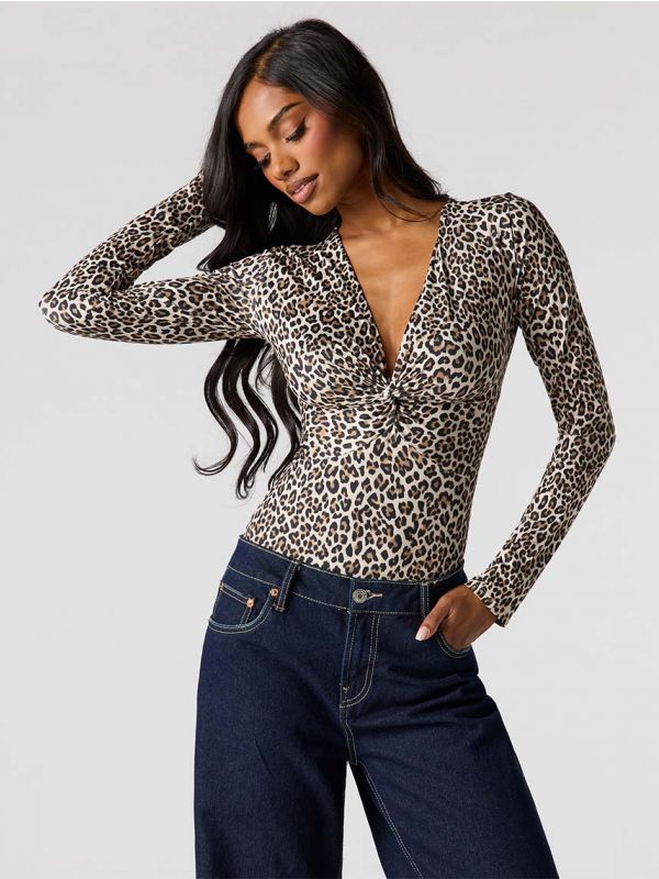 בגד גוף V ארוך