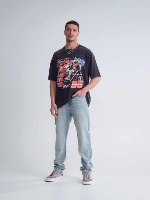 ג’ינס STRAIGHT בהיר