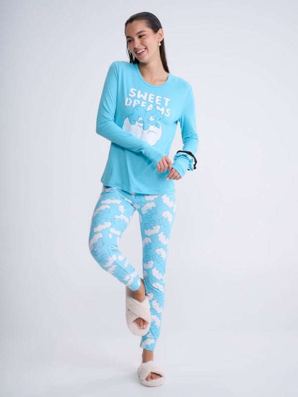 סט פיג’מה ארוכה | Care Bears