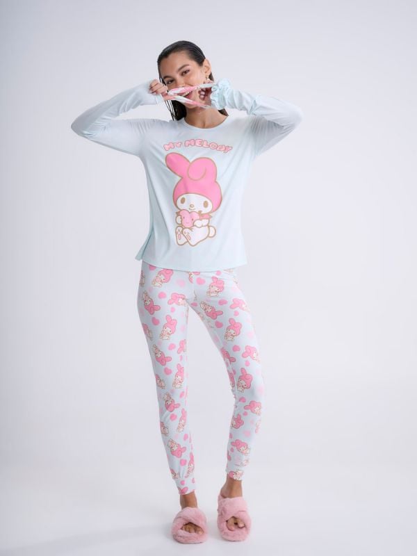 סט פיג’מה ארוכה | My Melody