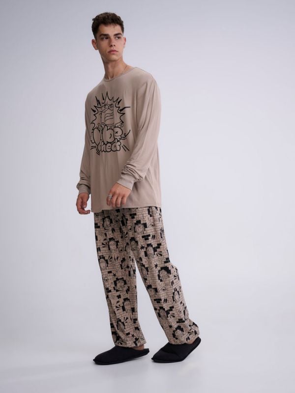 סט פיג’מה ארוכה | Minions