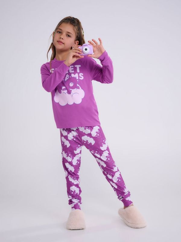 סט פיג’מה ארוכה | Care Bears
