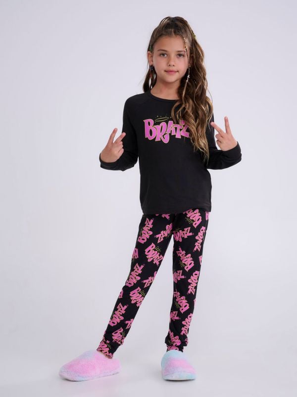 סט פיג’מה ארוכה | BRATZ