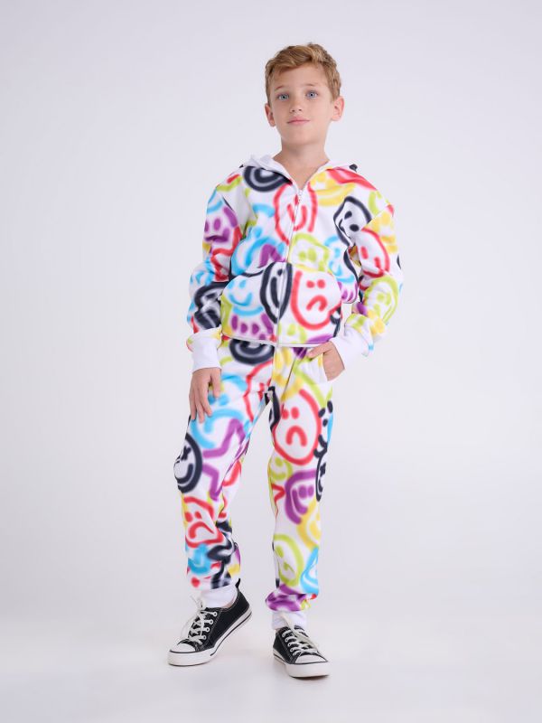 מכנסי פוטר סמיילי נאון