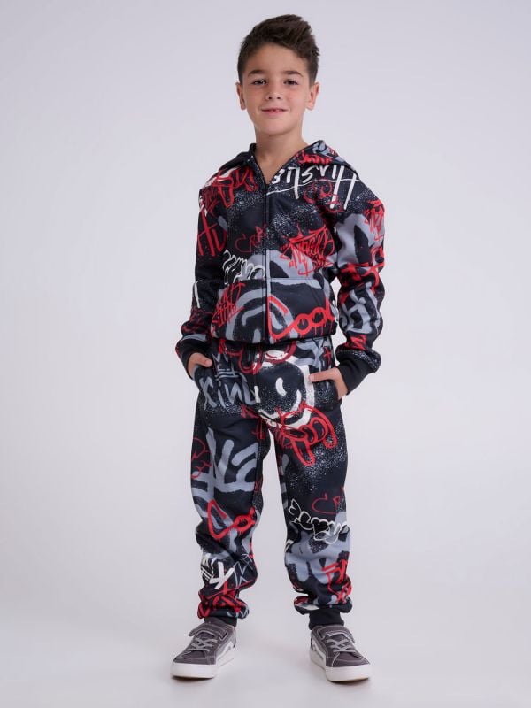 מכנסי פוטר גרפיטי