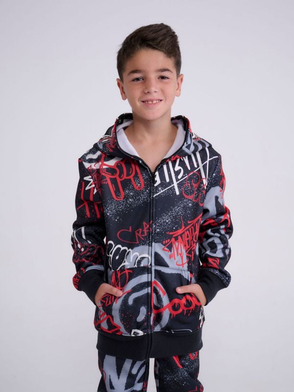 קפוצ’ון מסיכה גרפיטי