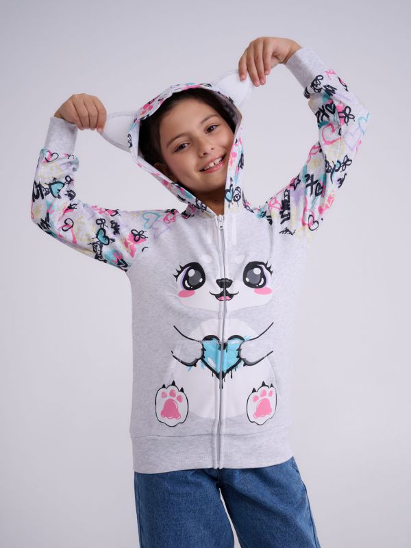 קפוצ’ון עם הדפס